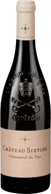 54,95 € Spedizione Gratuita | Vino Rosso Jean Marc Diffonty Château Sixtine A.O.C. Châteauneuf-du-Pape Rhône Francia Garnacha — Grenache, Nebbiolo, Mourvèdre Bottiglia 75 cl