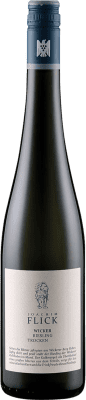 10,95 € Бесплатная доставка | Белое вино Joachim Flick Wicker Trocken — Сухое VDP Ortswein — Вино из деревни Q.b.A. Rheingau Rheingau Германия Riesling — Рислинг 75 cl