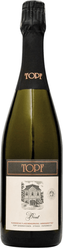 36,95 € Envoi gratuit | Vin Mousseux Blanc Johann Topf Brut I.G. Kamptal Kamptal Autriche Nebbiolo, Chardonnay, Pinot Blanc, Grüner Veltliner Bouteille 75 cl