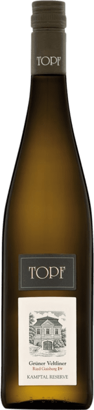 51,95 € Envío gratis | Vino blanco Johann Topf Gaisberg Reserva I.G. Kamptal Kamptal Austria Grüner Veltliner Botella 75 cl