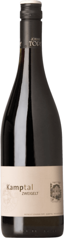 14,95 € Envío gratis | Vino tinto Johann Topf I.G. Kamptal Kamptal Austria Zweigelt Botella 75 cl