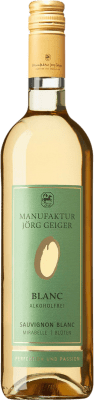 19,95 € Бесплатная доставка | Белое вино Jörg Geiger O Blanc Mirabelle Blüten I.G. Baden Baden Германия Sauvignon White бутылка 75 cl