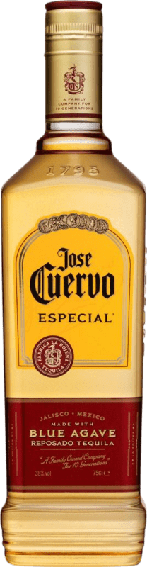 11,95 € Free Shipping | Tequila José Cuervo Especial Gold Reposado Mexico Medium Bottle 50 cl