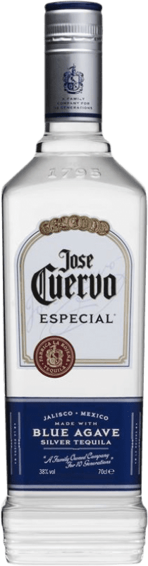 11,95 € Envio grátis | Tequila José Cuervo Silver — Edição Prata, Especial México Garrafa Medium 50 cl