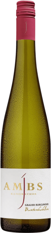 15,95 € Envio grátis | Vinho branco Josef Ambs Buntenhahlen I.G. Baden Baden Alemanha Pinot Cinza Garrafa 75 cl