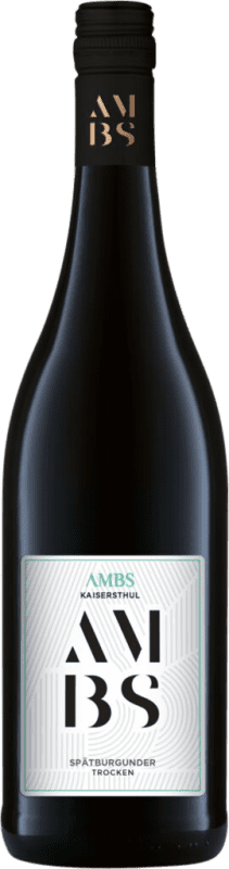 15,95 € Free Shipping | Red wine Josef Ambs Edition I.G. Baden Baden Germany Pinot Black Bottle 75 cl