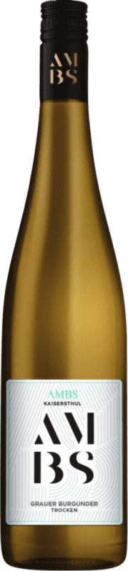 10,95 € Envoi gratuit | Vin blanc Josef Ambs Kabinett Sec I.G. Baden Baden Allemagne Pinot Gris Bouteille 75 cl
