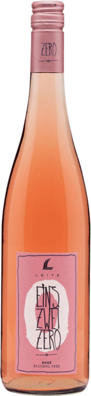 13,95 € 送料無料 | ロゼワイン Weingut Leitz Eins Zwei Zero Rosé — ロゼ Q.b.A. Rheingau Rheingau ドイツ Pinot Noir — ピノ・ノワール 75 cl アルコールなし