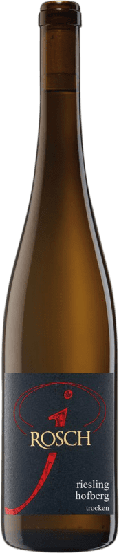 29,95 € Бесплатная доставка | Белое вино Josef Rosch Dhroner Hofberg Trocken — Сухое Spätlese — Поздний сбор Q.b.A. Mosel Mosel Германия Riesling — Рислинг 75 cl
