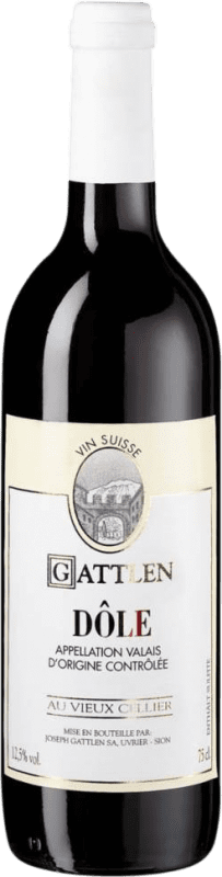 26,95 € Spedizione Gratuita | Vino rosso Joseph Gattlen Dôle A.O.C. Valais Valais Svizzera Pinot Nero, Gamay Bottiglia 75 cl