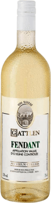 29,95 € 免费送货 | 白酒 Joseph Gattlen Fendant A.O.C. Valais Valais 瑞士 Chasselas 瓶子 75 cl