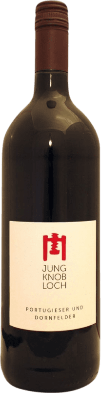 9,95 € 免费送货 | 红酒 Jung & Knobloch Portugieser & Dornfelder 半干半甜 Q.b.A. Rheinhessen Rheinhessen 德国 Portugieser, Dornfelder 瓶子 1 L