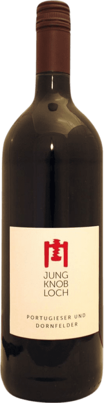 9,95 € Envío gratis | Vino tinto Jung & Knobloch Portugieser & Dornfelder Semi-Seco Semi-Dulce Q.b.A. Rheinhessen Rheinhessen Alemania Portugieser, Dornfelder Botella 1 L