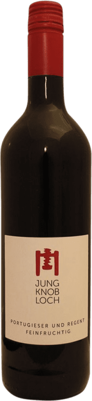 9,95 € 免费送货 | 红酒 Jung & Knobloch Portugieser Regent Q.b.A. Rheinhessen Rheinhessen 德国 Portugieser, Regent 瓶子 75 cl