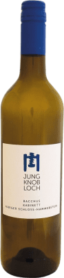 10,95 € 免费送货 | 白酒 Jung & Knobloch Albiger Schloß Hammerstein Kabinett 半干半甜 Q.b.A. Rheinhessen Rheinhessen 德国 Bacchus 瓶子 75 cl