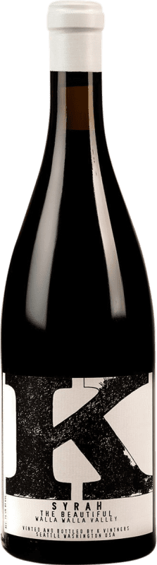 86,95 € Spedizione Gratuita | Vino rosso K Vintners The Beautiful Washington stati Uniti Syrah Bottiglia 75 cl