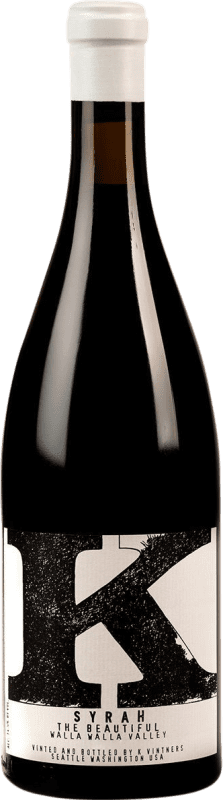 85,95 € Envío gratis | Vino tinto K Vintners The Beautiful Washington Estados Unidos Syrah Botella 75 cl