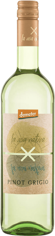 10,95 € Envío gratis | Vino Blanco X La Mia. Natura Demeter I.G.T. Terre di Chieti Italia Pinot Gris Eco — Ecológico Botella 75 cl