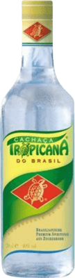 24,95 € Envio grátis | Cachaça Tropicana Brasilianische Premium Brasil Garrafa 70 cl