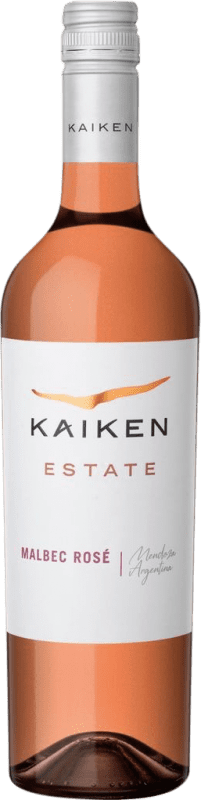 12,95 € Бесплатная доставка | Розовое вино Kaiken Estate Rosé Розе I.G. Mendoza Мендоса Аргентина Malbec бутылка 75 cl