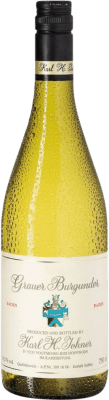 17,95 € Spedizione Gratuita | Vino bianco Karl H. Johner Secco I.G. Baden Baden Germania Pinot Grigio Bottiglia 75 cl