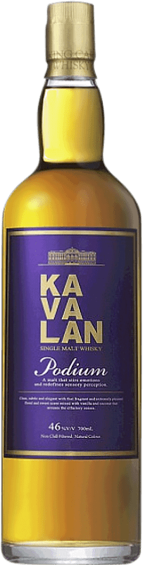 98,95 € Envío gratis | Whisky Single Malt Kavalan Podium Taiwanesischer Taiwán Botella 70 cl