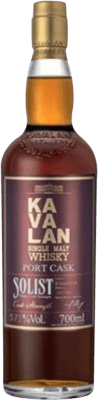 148,95 € 送料無料 | シングルモルトウイスキー Kavalan Solist Port Cask Strength — カスクストレングス 台湾 70 cl
