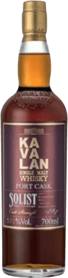 Whisky Single Malt Kavalan Solist Port Cask Cask Strength Taiwanesischer 70 cl