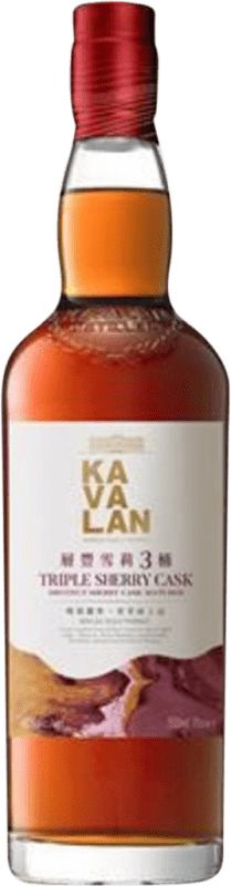 99,95 € 送料無料 | ウイスキーブレンド Kavalan Triple Sherry Cask Taiwanesischer 台湾 ボトル 70 cl