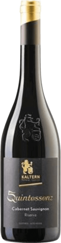 42,95 € Kostenloser Versand | Rotwein Kaltern Quintessenz Reserve — Gereift D.O.C. Alto Adige Tirol del Sur Italien Cabernet Sauvignon Flasche 75 cl