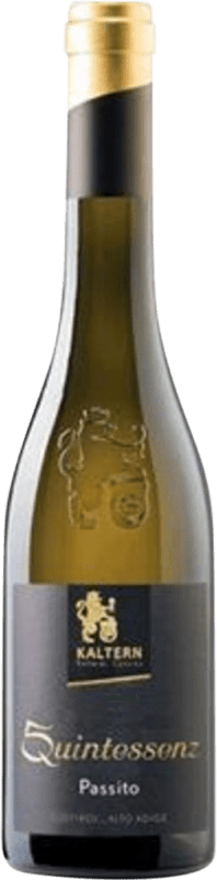 45,95 € Kostenloser Versand | Weißwein Kaltern Quintessenz Passito Goldmuskateller D.O.C. Alto Adige Tirol del Sur Italien Moscato — Muskateller Halbflasche 37 cl