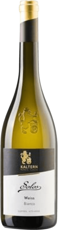 17,95 € 免费送货 | 白酒 Kaltern Solos Weiss D.O.C. Alto Adige Tirol del Sur 意大利 瓶子 75 cl