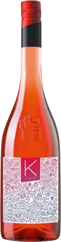 13,95 € Spedizione Gratuita | Vino Rosato Kaltern K Rosé — Rosato I.G.T. Vigneti delle Dolomiti Italia Merlot, Cabernet Sauvignon, Pinot Nero, Lagrein Bottiglia 75 cl