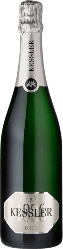 24,95 € 免费送货 | 白起泡酒 Kessler Sekt Brut — 起泡酒 干型 德国 大瓶 — Magnum 1,5 L