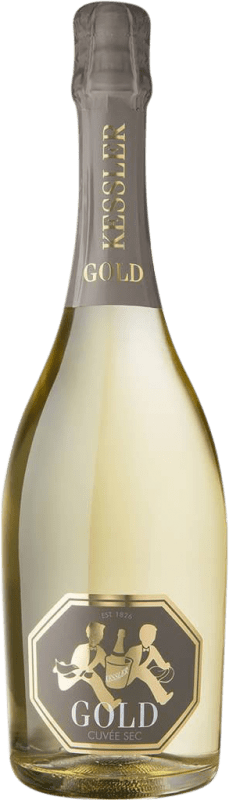 12,95 € 免费送货 | 白起泡酒 Kessler Sekt Gold 意大利 瓶子 75 cl