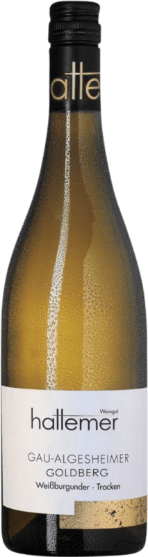 13,95 € Envoi gratuit | Vin Blanc Klaus Hattemer Gau Algesheimer Goldberg Trocken — Sec Q.b.A. Rheinhessen Rheinhessen Allemagne Pinot Blanc Bouteille 75 cl