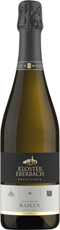 21,95 € Envio grátis | Espumante branco Kloster Eberbach Baiken Sekt Brut Q.b.A. Rheingau Rheingau Alemanha Riesling Garrafa 75 cl