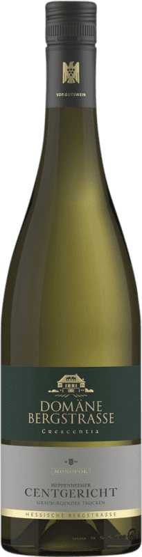 24,95 € Envio grátis | Vinho branco Kloster Eberbach Heppenheimer Centgericht Seco Q.b.A. Rheingau Rheingau Alemanha Pinot Cinza Garrafa 75 cl