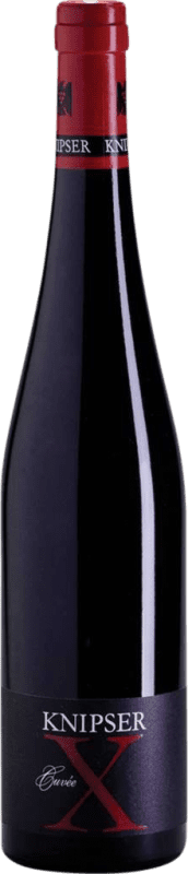 63,95 € 免费送货 | 红酒 Knipser X Rotweincuvée 干 Q.b.A. Pfälz 普法尔茨 德国 Merlot, Cabernet Sauvignon, Cabernet Franc 瓶子 75 cl