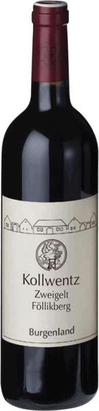 21,95 € Kostenloser Versand | Rotwein Kollwentz Römerhof Föllikberg I.G. Burgenland Burgenland Österreich Zweigelt Flasche 75 cl