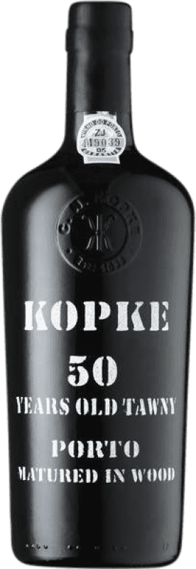 257,95 € Kostenloser Versand | Verstärkter Wein Kopke I.G. Douro Douro Portugal 50 Jahre Flasche 75 cl