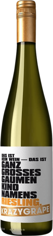 8,95 € Kostenloser Versand | Weißwein Krämer Straight Kräzygrape Trocken Q.b.A. Rheinhessen Rheinhessen Deutschland Riesling Flasche 75 cl