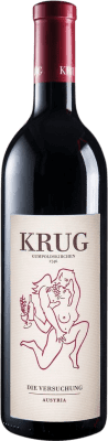 36,95 € Бесплатная доставка | Красное вино Krug Die Versuchung D.A.C. Thermenregion Австрия Merlot, Cabernet Sauvignon, Zweigelt бутылка 75 cl