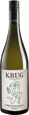 17,95 € 送料無料 | 白ワイン Krug D.A.C. Wiener Gemischter Satz オーストリア Nebbiolo, Sauvignon White, Grüner Veltliner ボトル 75 cl