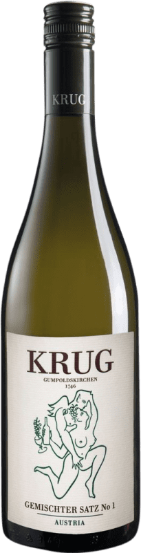 17,95 € Envoi gratuit | Vin Blanc Krug D.A.C. Wiener Gemischter Satz Autriche Nebbiolo, Sauvignon, Grüner Veltliner Bouteille 75 cl