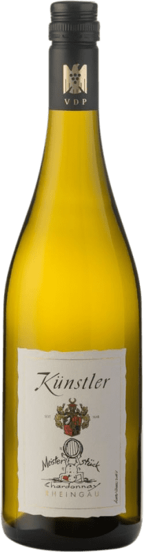 28,95 € Envío gratis | Vino Blanco Künstler Kalkstein Q.b.A. Rheingau Rheingau Alemania Chardonnay 75 cl