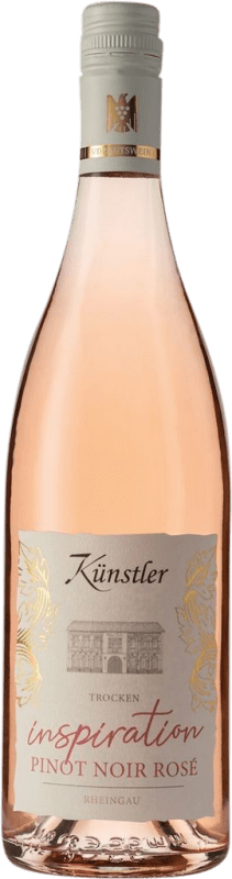 13,95 € Бесплатная доставка | Розовое вино Künstler Inspiration Rosé сухой Q.b.A. Rheingau Rheingau Германия Pinot Black бутылка 75 cl