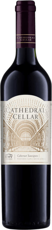 11,95 € Free Shipping | Red wine KWV Cathedral W.O. Western Cape Western Cape South Coast South Africa Cabernet Sauvignon Bottle 75 cl