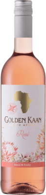 8,95 € Free Shipping | Rosé wine KWV Golden Kaan Shiraz Rosé W.O. Western Cape Western Cape South Coast South Africa Syrah Bottle 75 cl