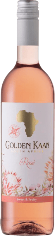 8,95 € Kostenloser Versand | Roséwein KWV Golden Kaan Shiraz Rosé W.O. Western Cape Western Cape South Coast Südafrika Syrah Flasche 75 cl